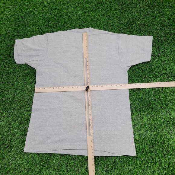 Vintage 1991 Myrtle Beach Shirt Medium 19x26 Gray - Picture 7 of 11